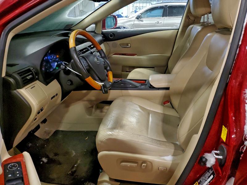 Photo 7 from auction – 2010 LEXUS RX 350 with VIN 2T2ZK1BA0AC027330