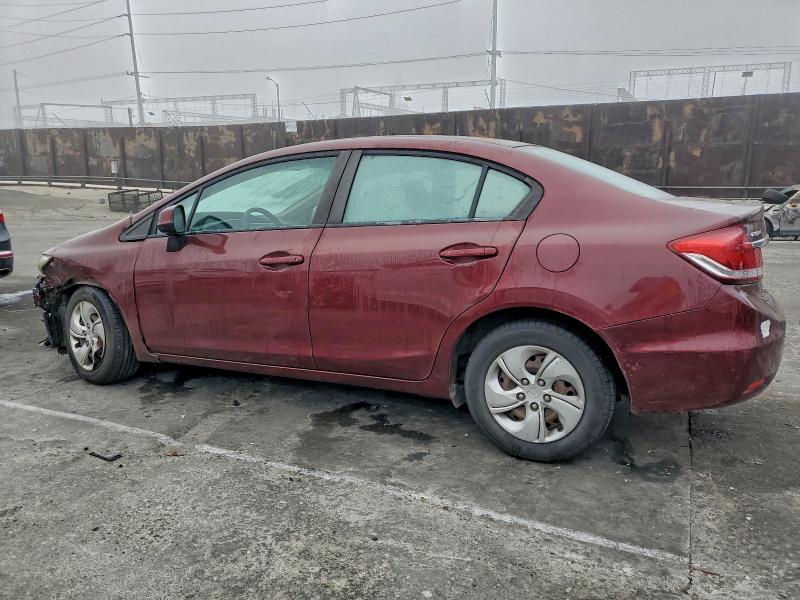 Photo 2 from auction – 2013 HONDA CIVIC LX with VIN 19XFB2F52DE233717