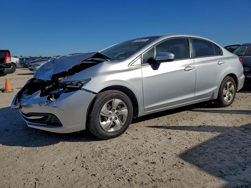 Photo 1 from auction – 2015 HONDA CIVIC LX with VIN 2HGFB2F59FH553450