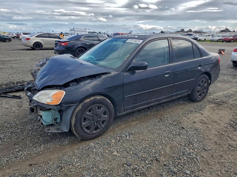 HONDA CIVIC EX 2003 with VIN 2HGES26723H620270 - Photo from auction