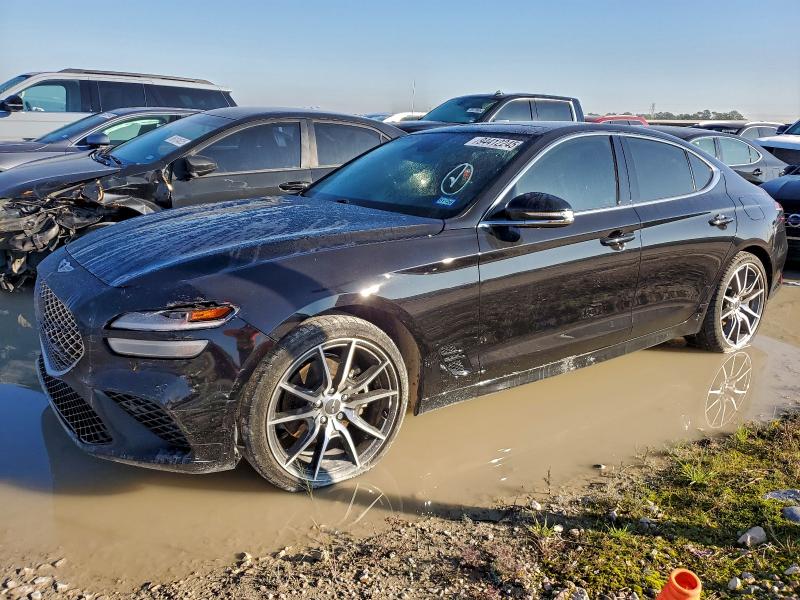 GENESIS G70 BASE 2022 with VIN KMTG34TA9NU098092 - Photo from auction