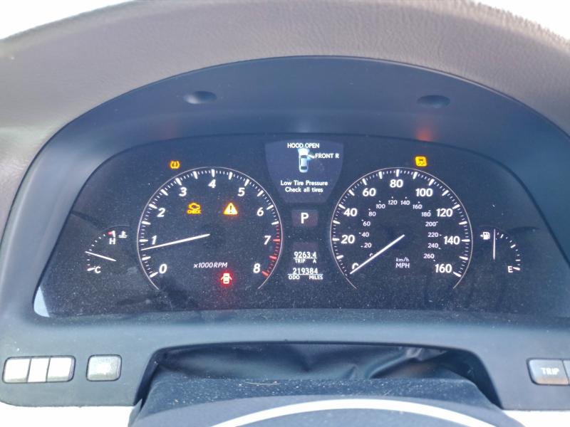 Photo 9 from auction – 2007 LEXUS LS 460 with VIN JTHBL46F575024969
