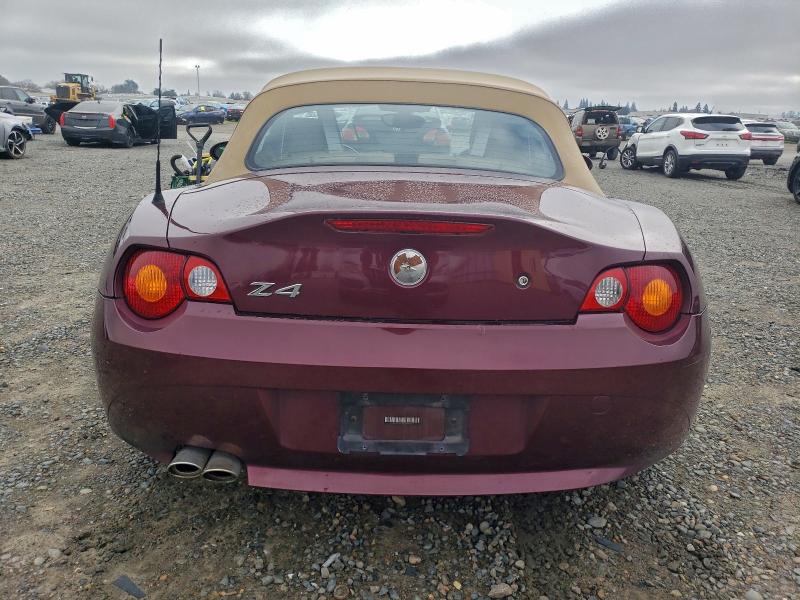 Photo 6 from auction – 2004 BMW Z4 2.5 with VIN 4USBT33534LS49674