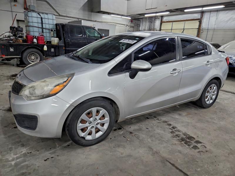 KIA RIO LX 2013 with VIN KNADM4A34D6107283 - Photo from auction