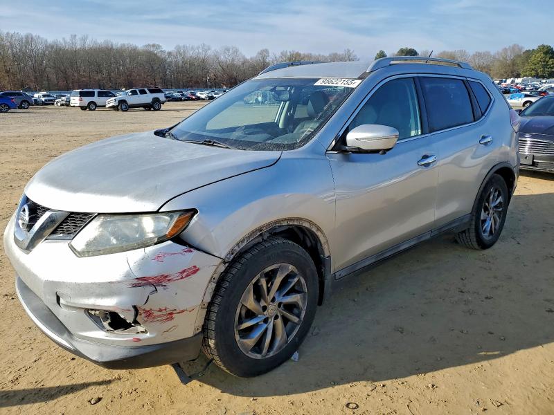 NISSAN ROGUE S 2015 with VIN 5N1AT2MT0FC798997 - Photo from auction