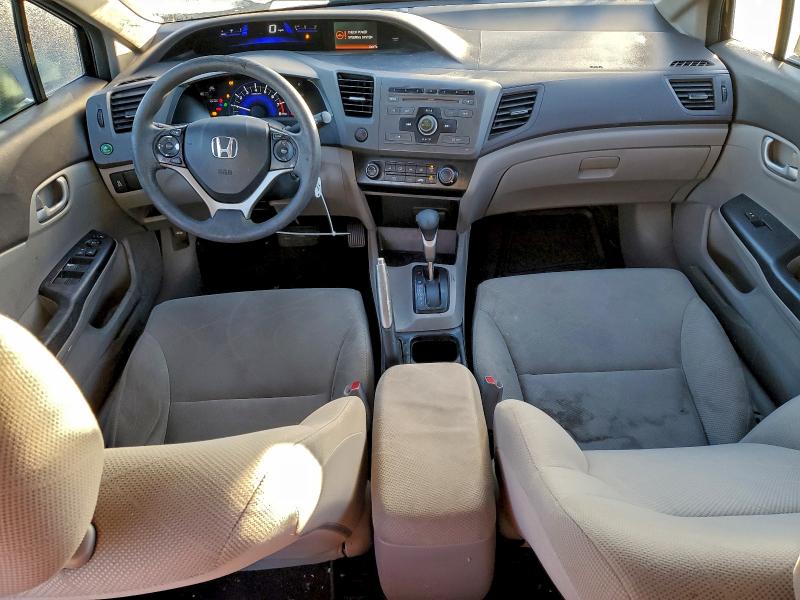 Photo 8 from auction – 2012 HONDA CIVIC LX with VIN 19XFB2F57CE347131