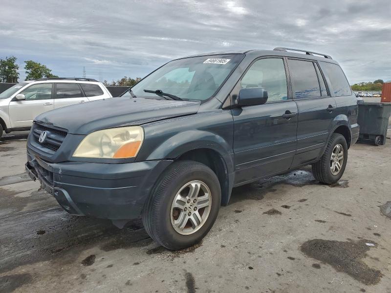 HONDA PILOT EXL 2004 with VIN 2HKYF18534H587908 - Photo from auction