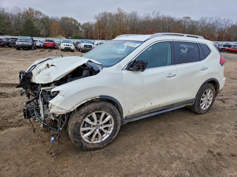 NISSAN ROGUE S 2017 with VIN 5N1AT2MTXHC888502 - Photo from auction