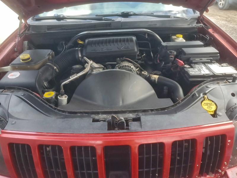 Photo 12 from auction – 2006 JEEP GRAND CHER with VIN 1J4HS48N06C302278
