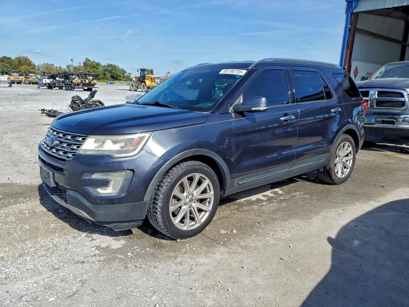 FORD EXPLORER L 2017 with VIN 1FM5K7F84HGA67253 - Photo from auction