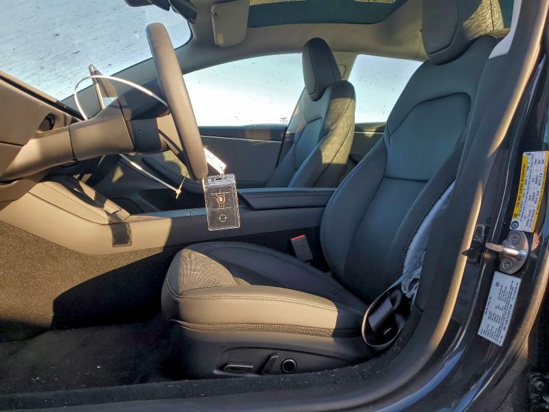 Photo 7 from auction – 2025 TESLA MODEL 3 with VIN 5YJ3E1EA2SF074398