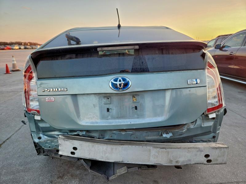 Photo 6 from auction – 2013 TOYOTA PRIUS with VIN JTDKN3DU3D5699271