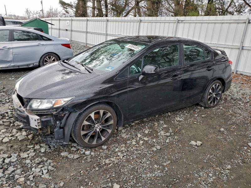 HONDA CIVIC 2013 with VIN 2HGFB6E56DH700720 - Photo from auction