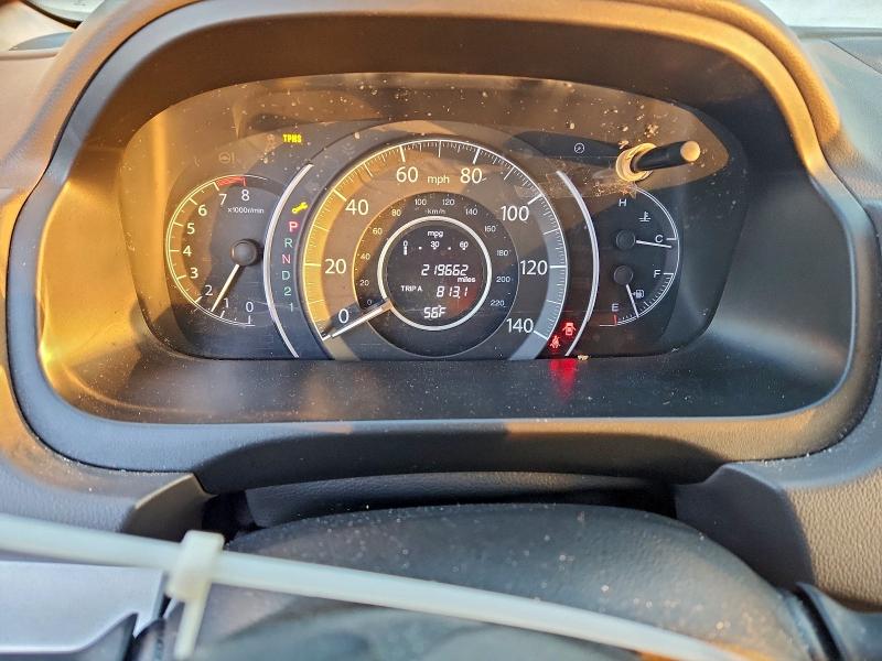 Photo 9 from auction – 2012 HONDA CR-V EX with VIN 5J6RM3H55CL034560