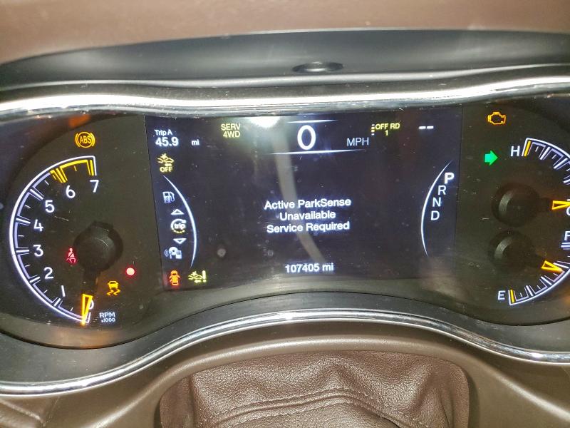 Photo 9 from auction – 2018 JEEP GRAND CHER with VIN 1C4RJFCT4JC484168