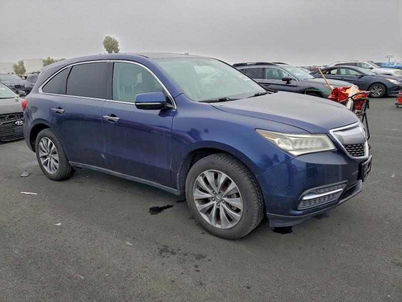 Photo 4 from auction – 2014 ACURA MDX TECHNO with VIN 5FRYD4H49EB043233