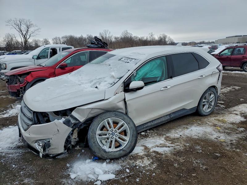 FORD EDGE SEL 2015 with VIN 2FMTK4J90FBC33830 - Photo from auction