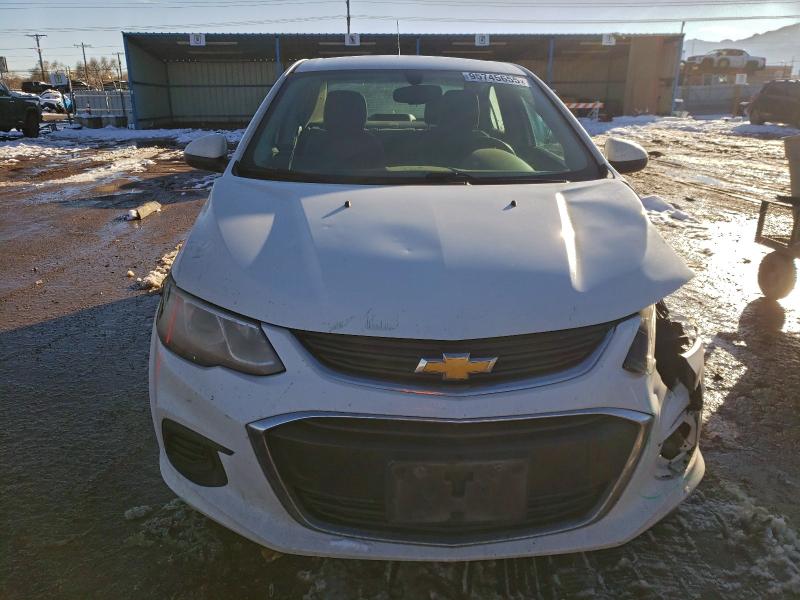 Photo 5 from auction – 2017 CHEVROLET SONIC LS with VIN 1G1JB5SHXH4156008