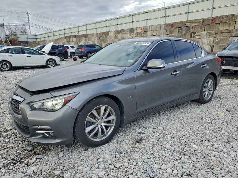 INFINITI Q50 PREMIU 2016 with VIN JN1EV7AR5GM341073 - Photo from auction