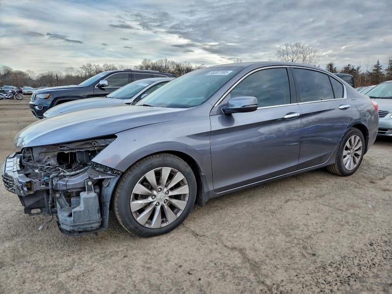 HONDA ACCORD EXL 2014 with VIN 1HGCR2F89EA182201 - Photo from auction