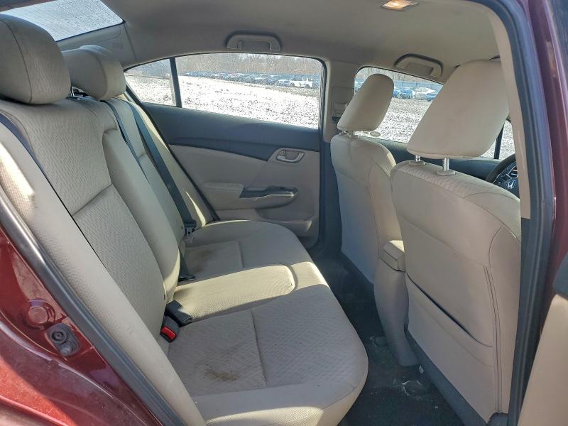 Photo 10 from auction – 2015 HONDA CIVIC LX with VIN 19XFB2F53FE089520