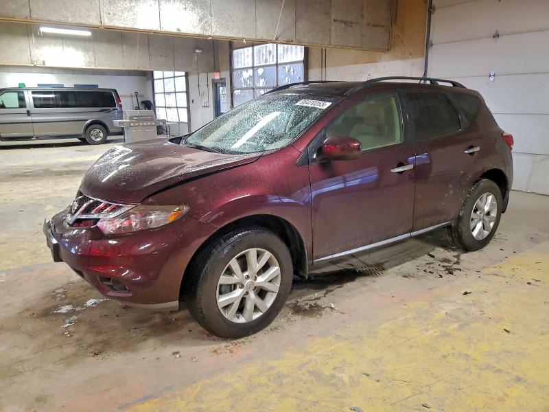 Photo 1 from auction – 2013 NISSAN MURANO with VIN JN8AZ1MUXDW213722