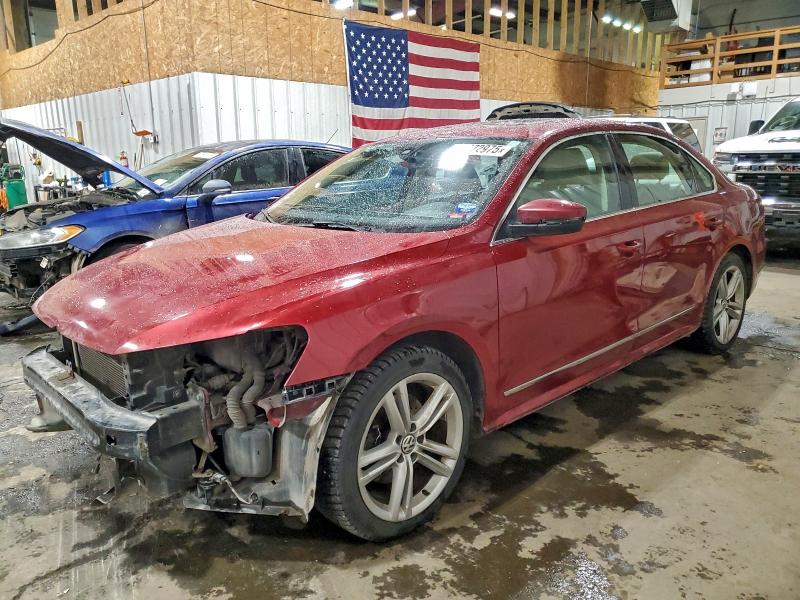VOLKSWAGEN PASSAT SE 2015 with VIN 1VWBV7A33FC039004 - Photo from auction