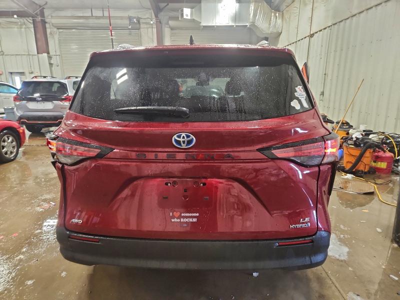 Photo 6 from auction – 2021 TOYOTA SIENNA LE with VIN 5TDKSKFC8MS037476