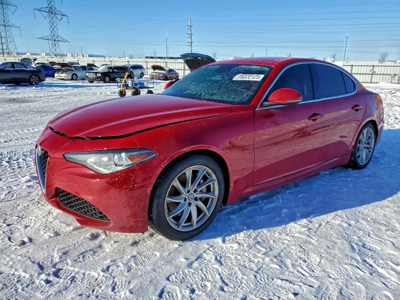 ALFA ROMEO GIULIA 2018 with VIN ZARFAEBN7J7591701 - Photo from auction