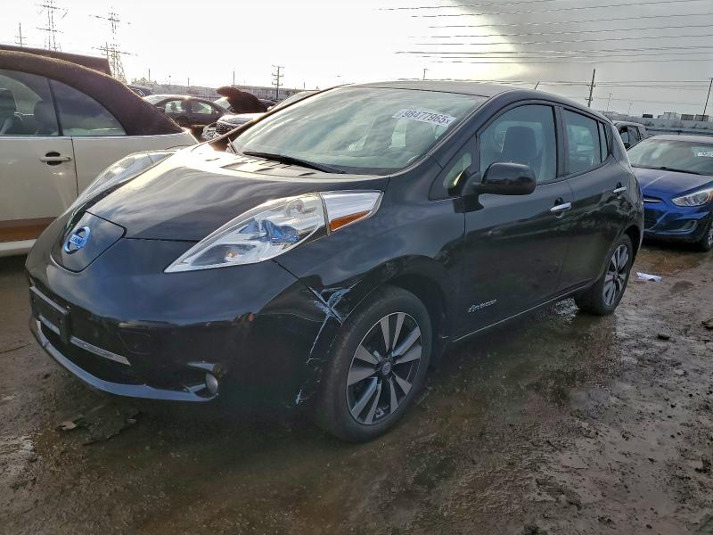 NISSAN LEAF S 2015 with VIN 1N4AZ0CP8FC329786 - Photo from auction