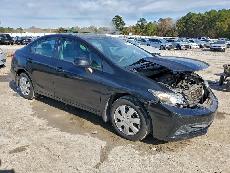 Photo 4 from auction – 2013 HONDA CIVIC LX with VIN 2HGFB2F52DH589896