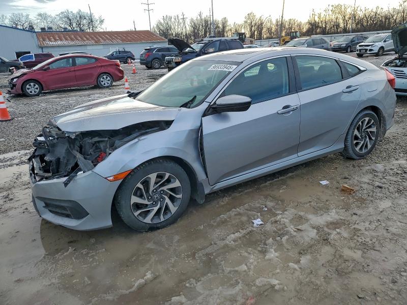 HONDA CIVIC EX 2017 with VIN 19XFC2F71HE073589 - Photo from auction