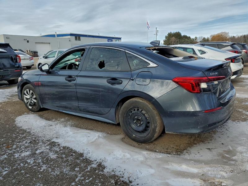 Photo 2 from auction – 2022 HONDA CIVIC LX with VIN 2HGFE2F25NH128450