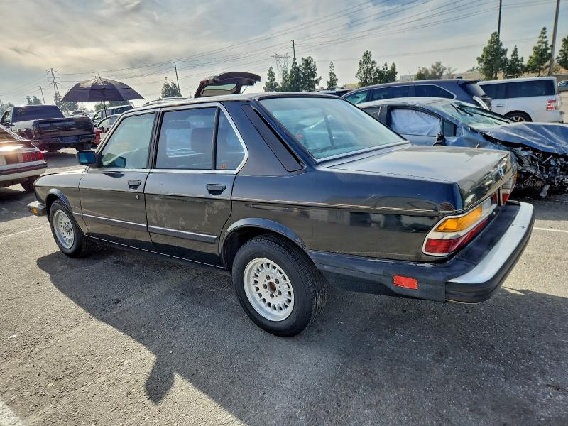 Photo 2 from auction – 1988 BMW 528 E with VIN WBADK7300J9832559