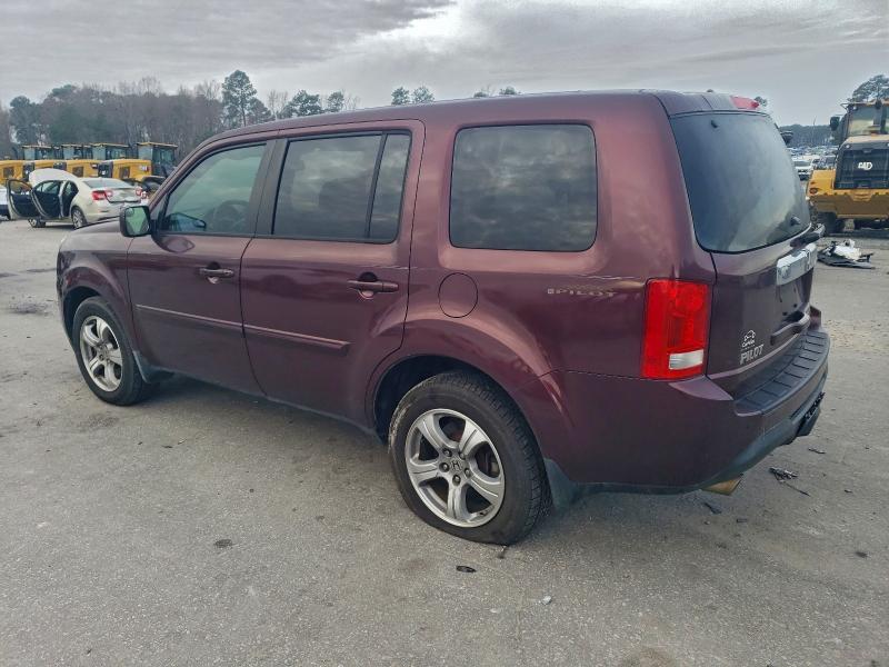 Фото 2 с аукциона – 2014 HONDA PILOT EXL с VIN 5FNYF3H52EB017782