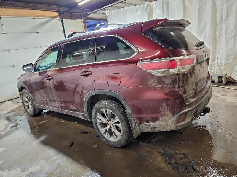 Photo 2 from auction – 2015 TOYOTA HIGHLANDER with VIN 5TDJKRFH0FS203119