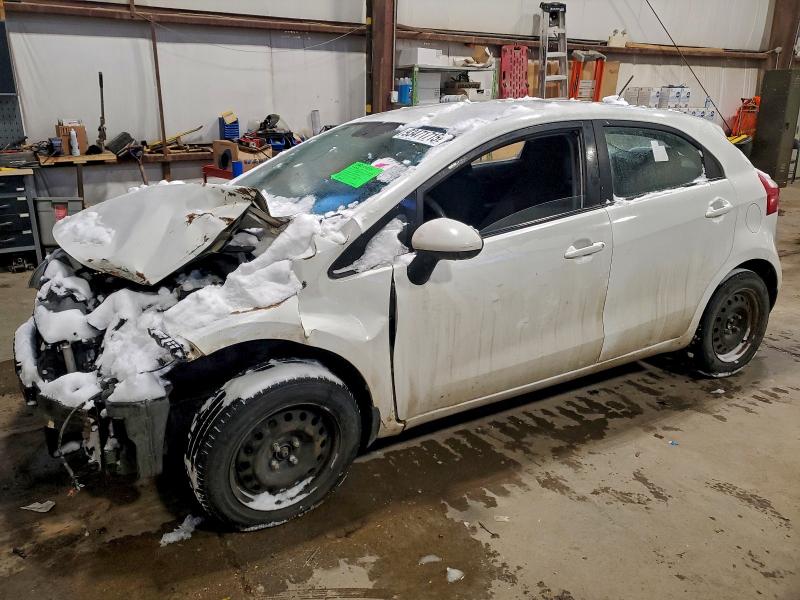 KIA RIO LX 2013 with VIN KNADM5A38D6874320 - Photo from auction