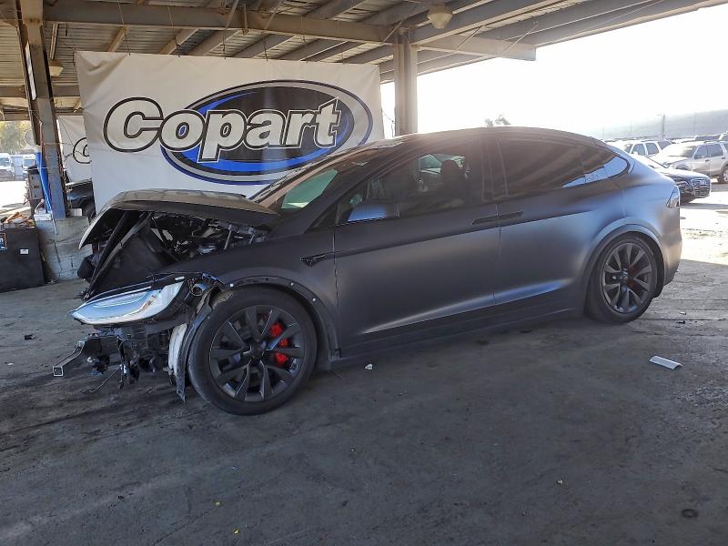 TESLA MODEL X 2022 with VIN 7SAXCBE68NF336859 - Photo from auction