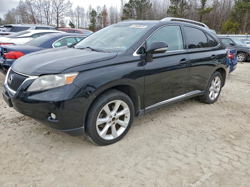 LEXUS RX 350 2011 with VIN 2T2BK1BA4BC091910 - Photo from auction