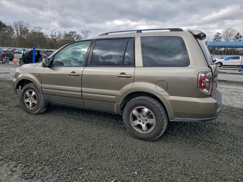 Photo 2 from auction – 2008 HONDA PILOT EXL with VIN 5FNYF28568B005102