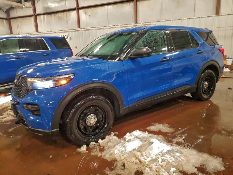 FORD EXPLORER P 2021 with VIN 1FM5K8AW7MNA16203 - Photo from auction