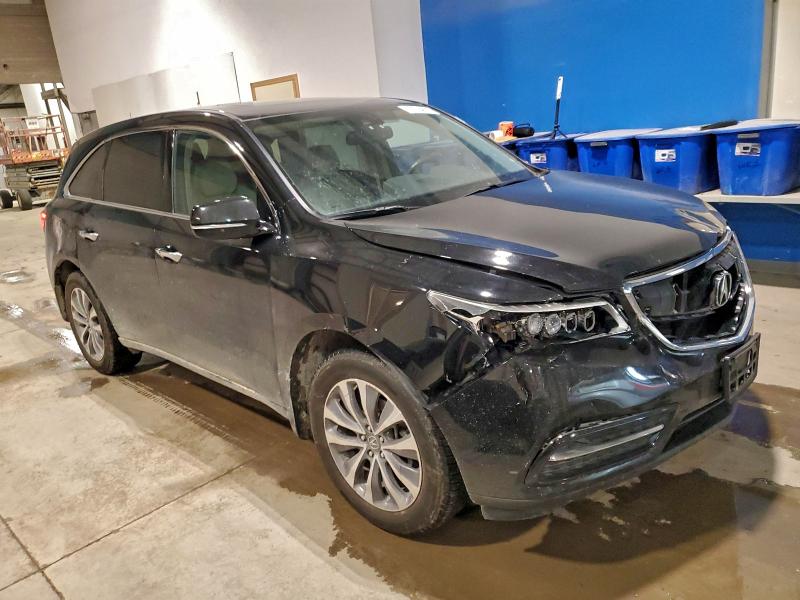 Photo 4 from auction – 2014 ACURA MDX TECHNO with VIN 5FRYD4H4XEB025422