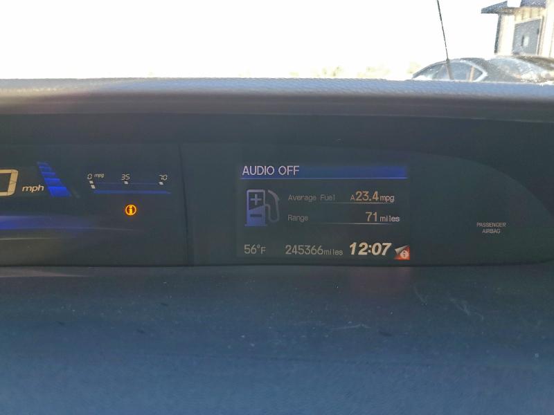 Photo 9 from auction – 2013 HONDA CIVIC with VIN 19XFB2F88DE028915