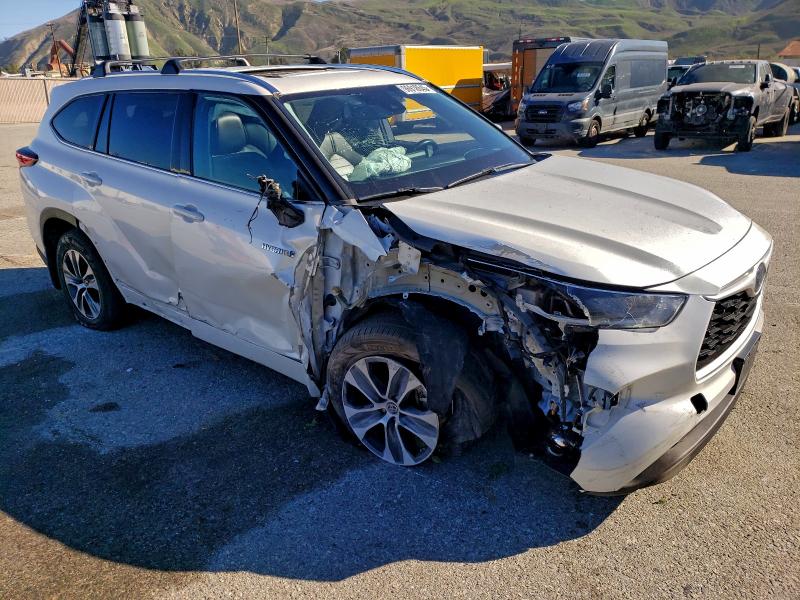 Photo 4 from auction – 2021 TOYOTA HIGHLANDER with VIN 5TDHARAH7MS009404