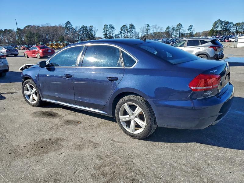 Photo 2 from auction – 2012 VOLKSWAGEN PASSAT SE with VIN 1VWBN7A32CC096791