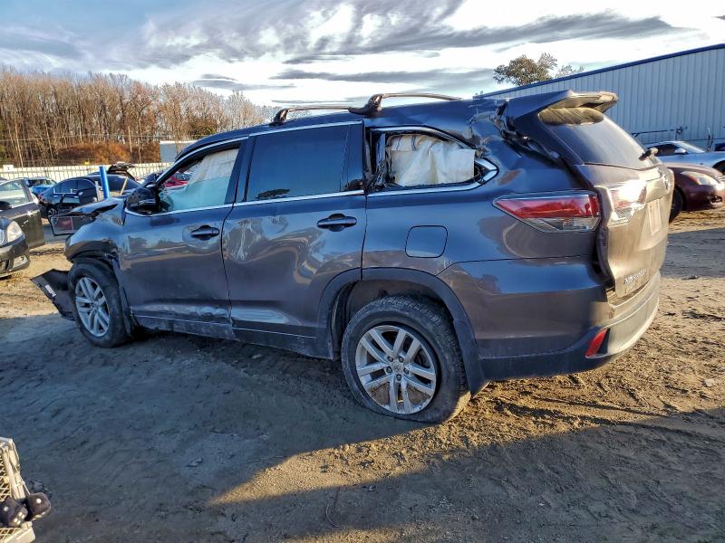Photo 2 from auction – 2015 TOYOTA HIGHLANDER with VIN 5TDBKRFH0FS086145
