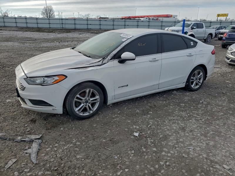 FORD FUSION SE 2018 with VIN 3FA6P0LU9JR188030 - Photo from auction