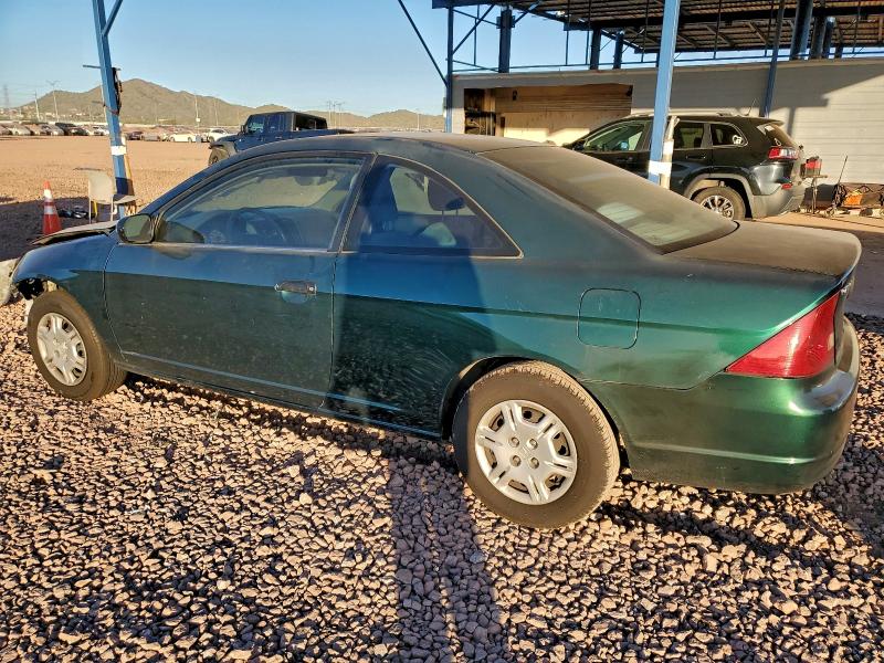 Photo 2 from auction – 2001 HONDA CIVIC LX with VIN 1HGEM22551L078743