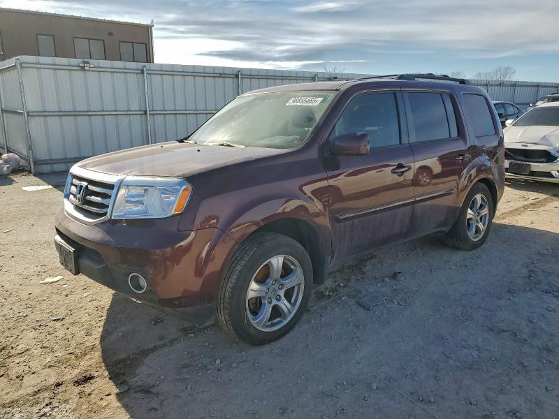 HONDA PILOT EXL 2015 with VIN 5FNYF4H55FB073111 - Photo from auction