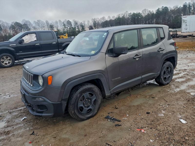 JEEP RENEGADE S 2017 with VIN ZACCJAAB2HPE76241 - Photo from auction